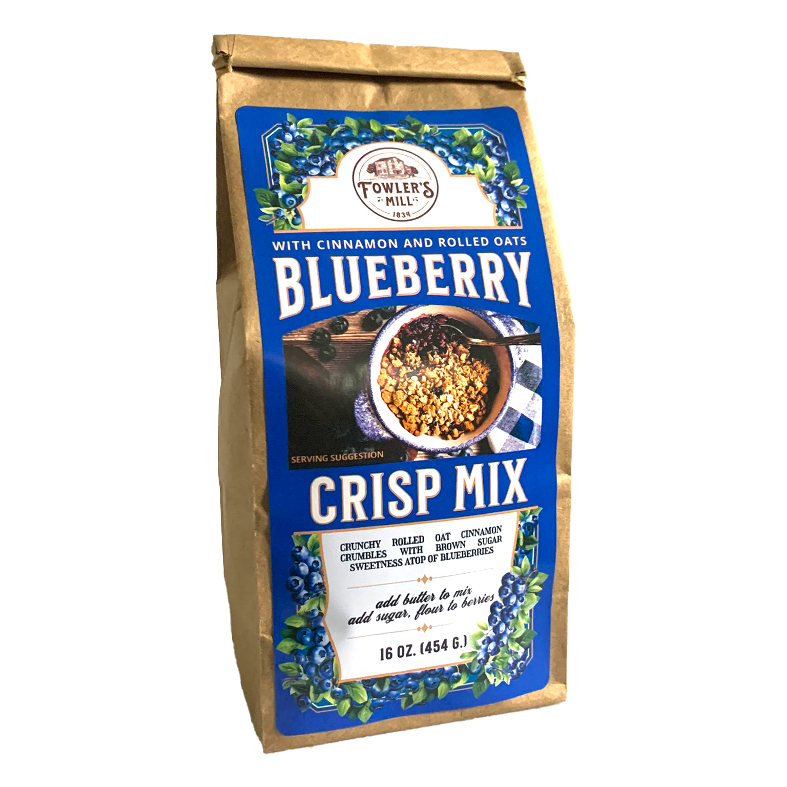 Blueberry Crisp Mix – Fowler's Mill