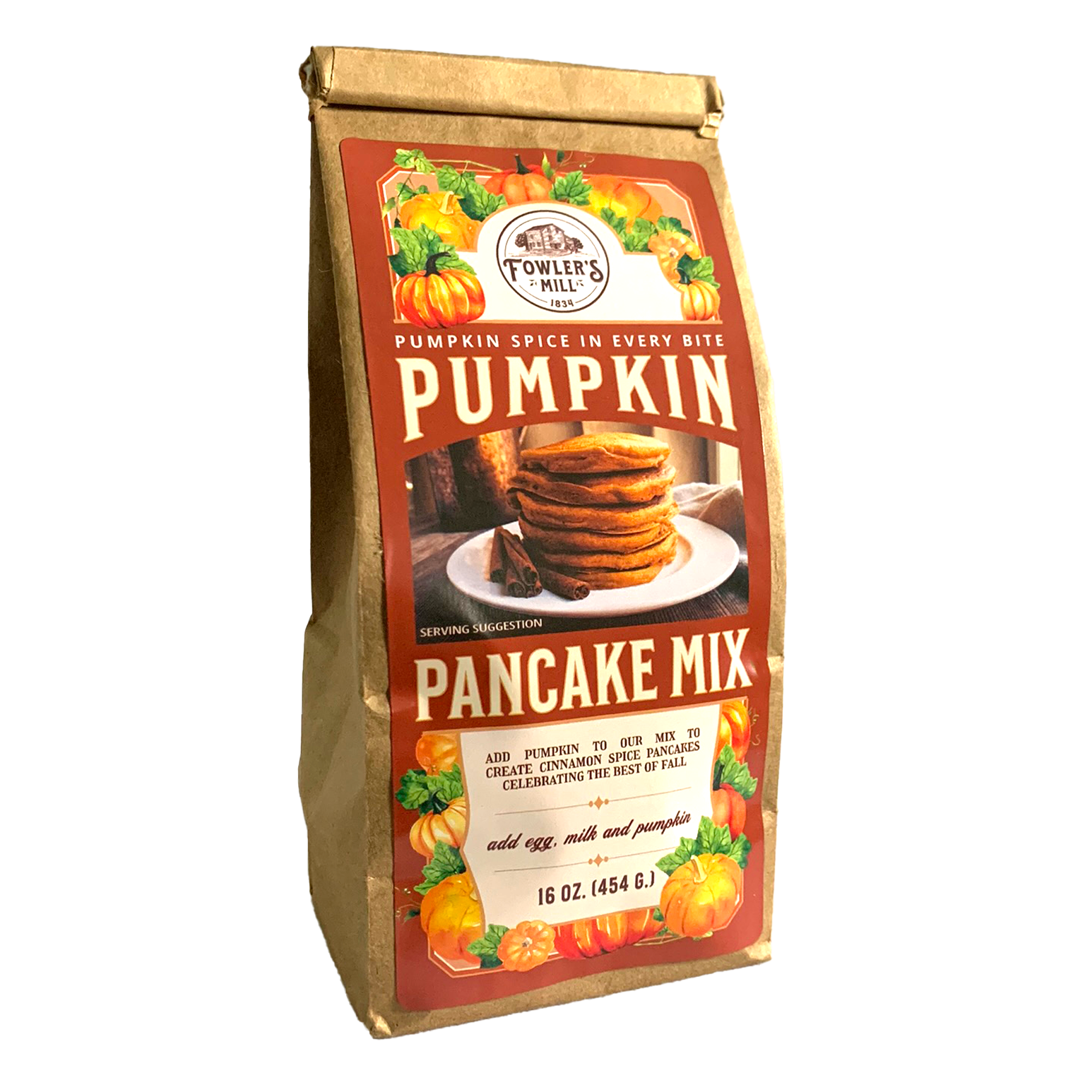 Pumpkin Pancake Mix – Fowler's Mill Pumpkin Pancake Mix – Fowler's Mill